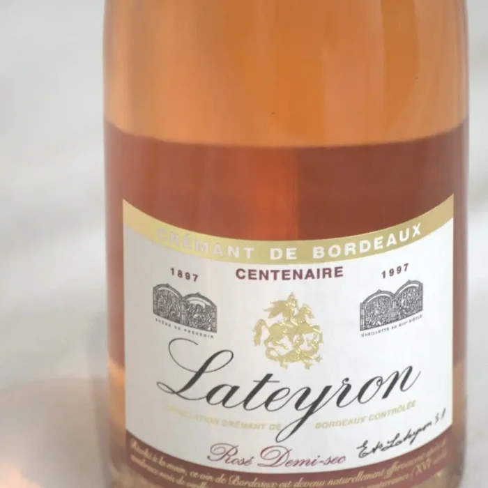 Lateyron - Crémant Lateyron Rosé Demi-sec